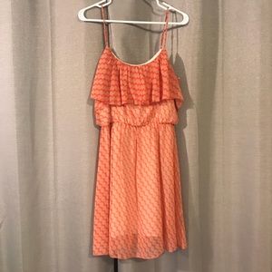 Orange Crane Dress (Large)